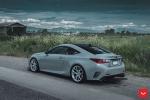 Lexus RC350 F-Sport on Vossen Wheels (VFS6) 2017 года